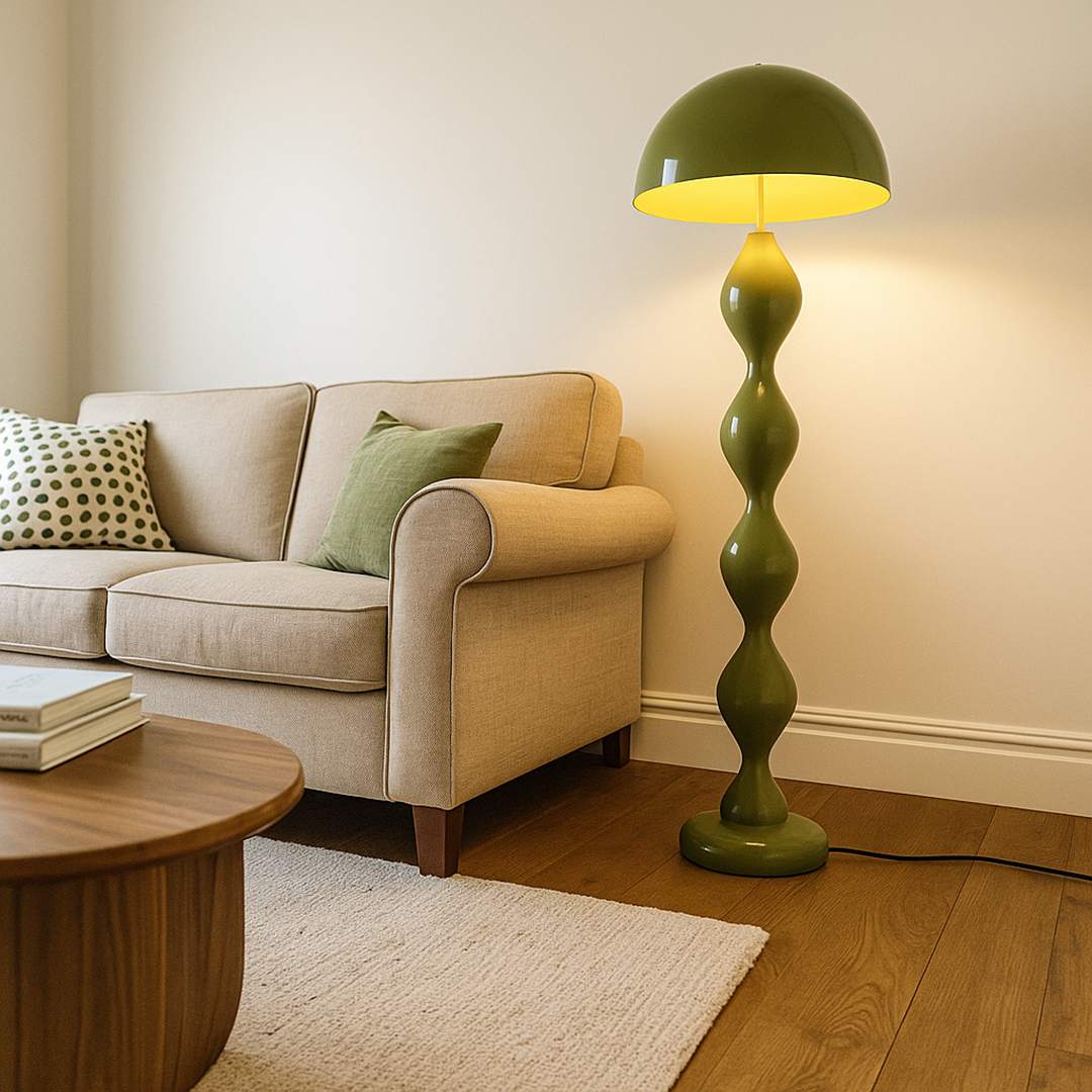 Scandinavian Curved Smart Floor Lamp