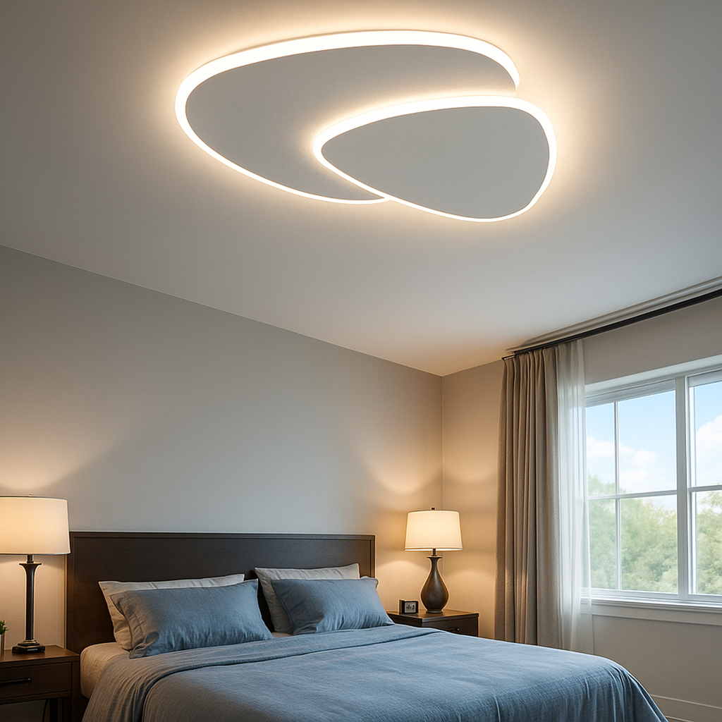 Minimalist Asymmetrical LED Ceiling Light