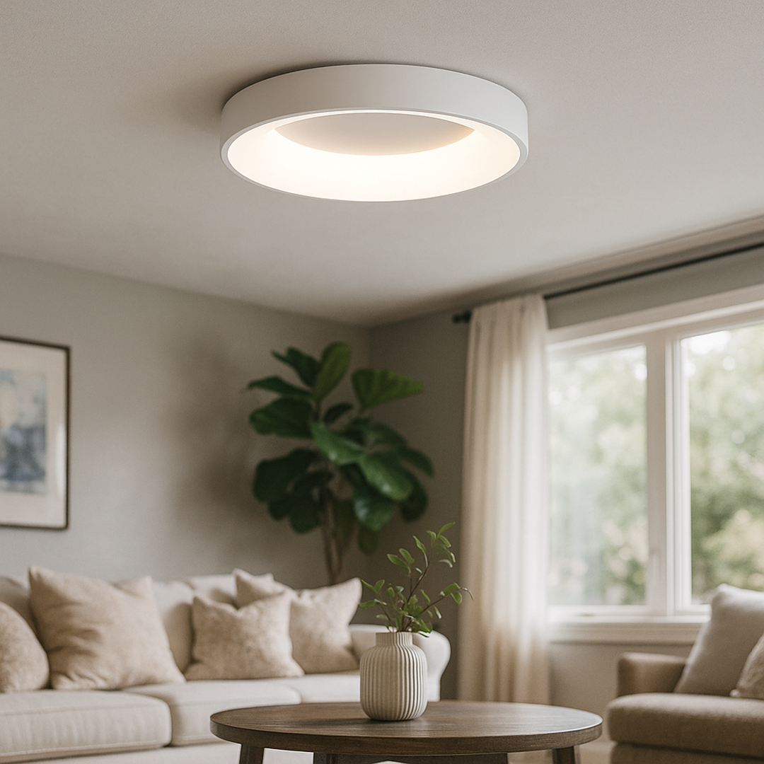 Scandinavian Round LED Ceiling Lamp