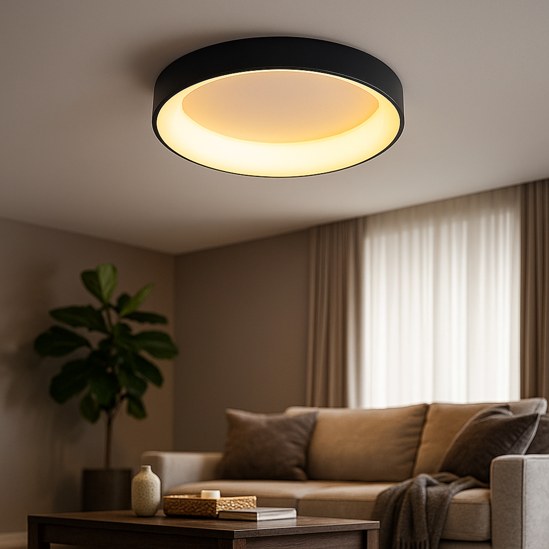 Scandinavian Round LED Ceiling Lamp