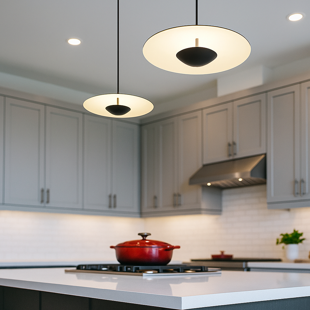 Modern Pendant Lamp – Two-Tone Design in Ø35 & Ø45 cm