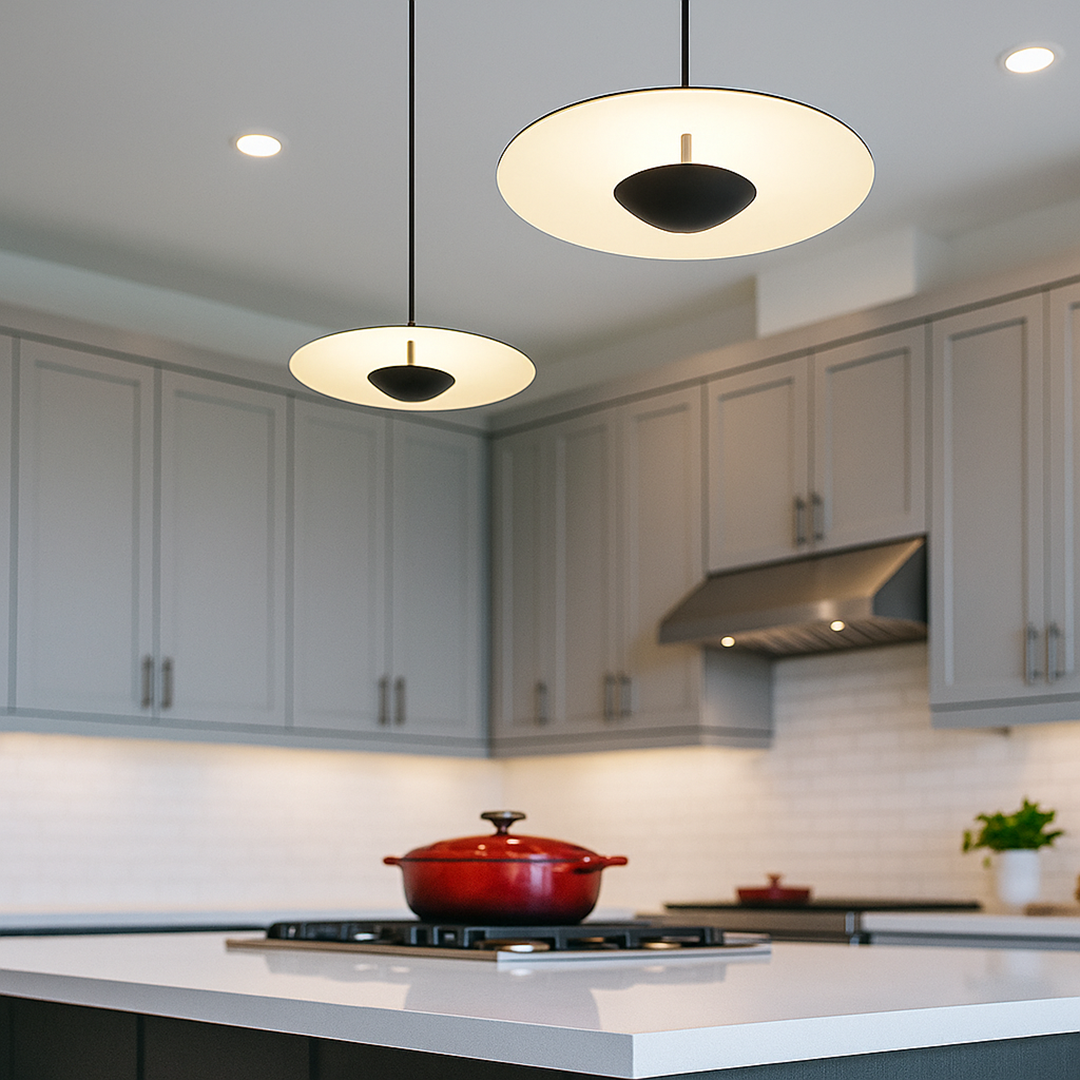 Modern Pendant Lamp – Two-Tone Design in Ø35 & Ø45 cm