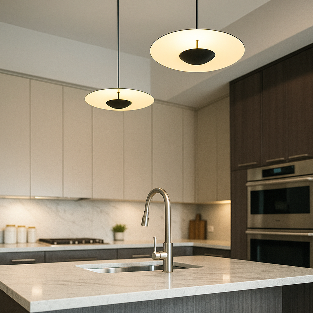 Modern Pendant Lamp – Two-Tone Design in Ø35 & Ø45 cm