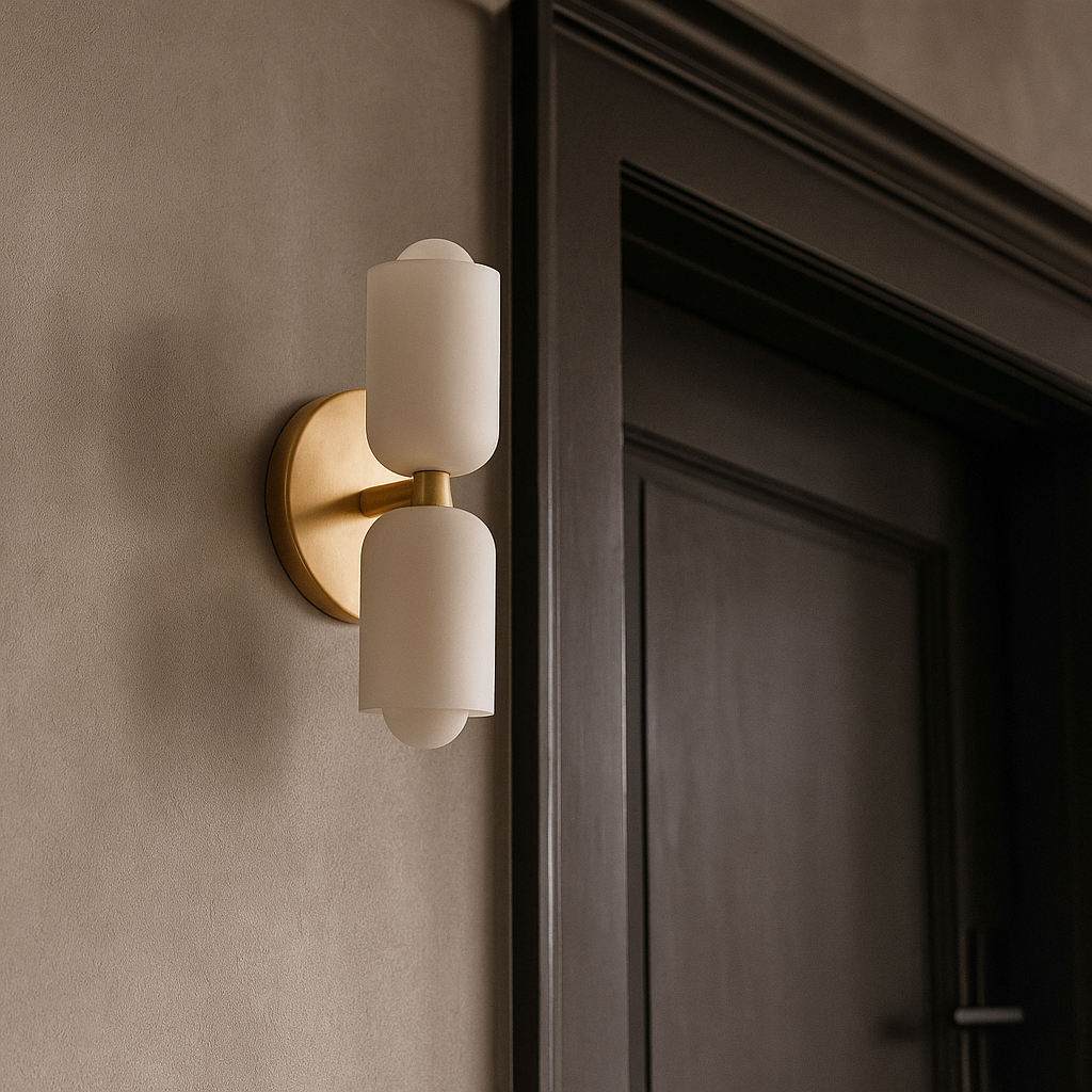 Modern Metal Wall Lamp – LED Light for Bedroom