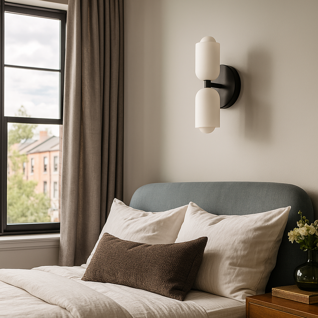 Modern Metal Wall Lamp – LED Light for Bedroom