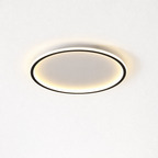 Frosted Glass Round Ceiling Lamp – Scandinavian Minimalist Soft Ambient Light