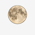Moon Wall Lamp – Circular LED Design For Indoor And Outdoor Use