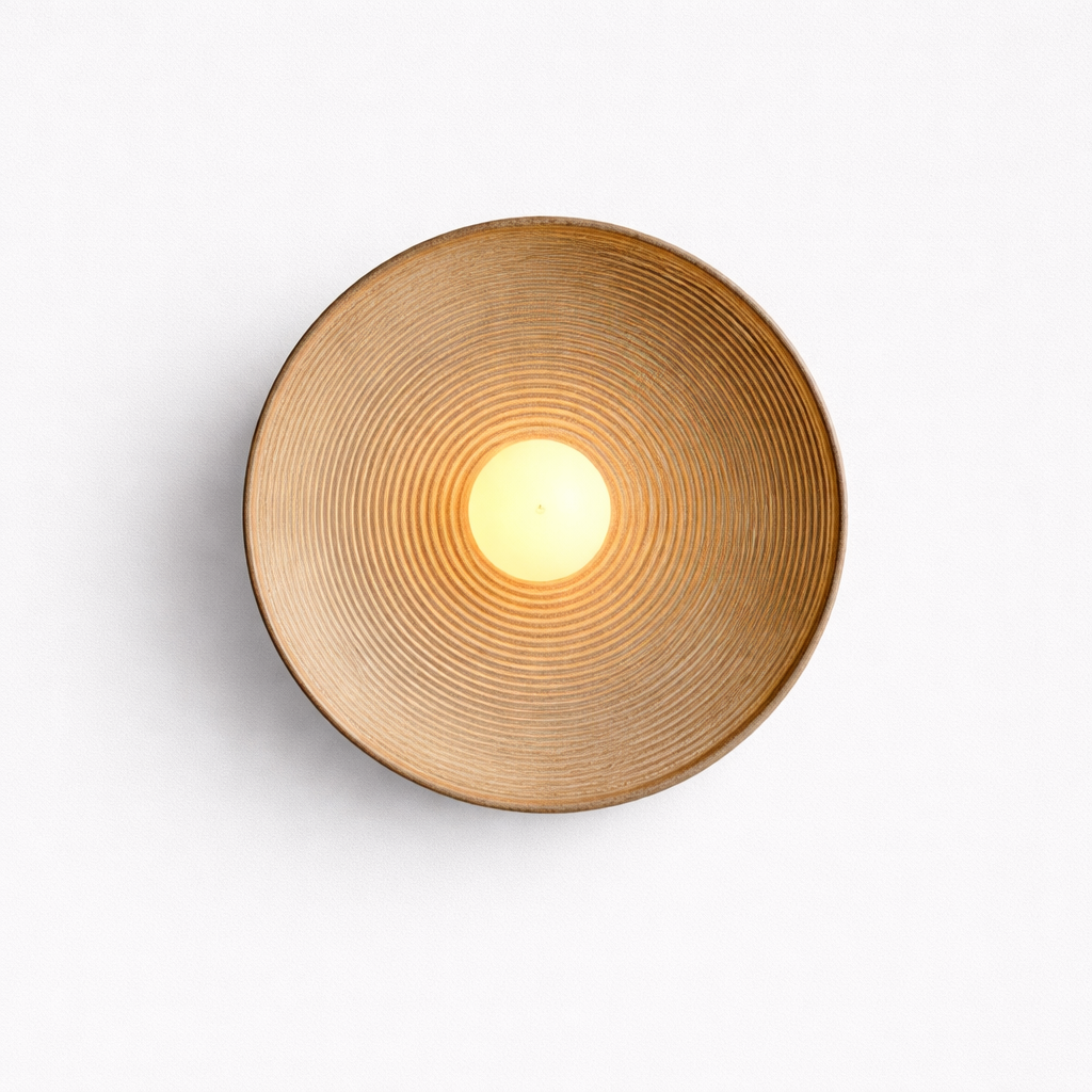 Wood Wall Lamp – Japanese Minimalist Craft With Natural Material Design