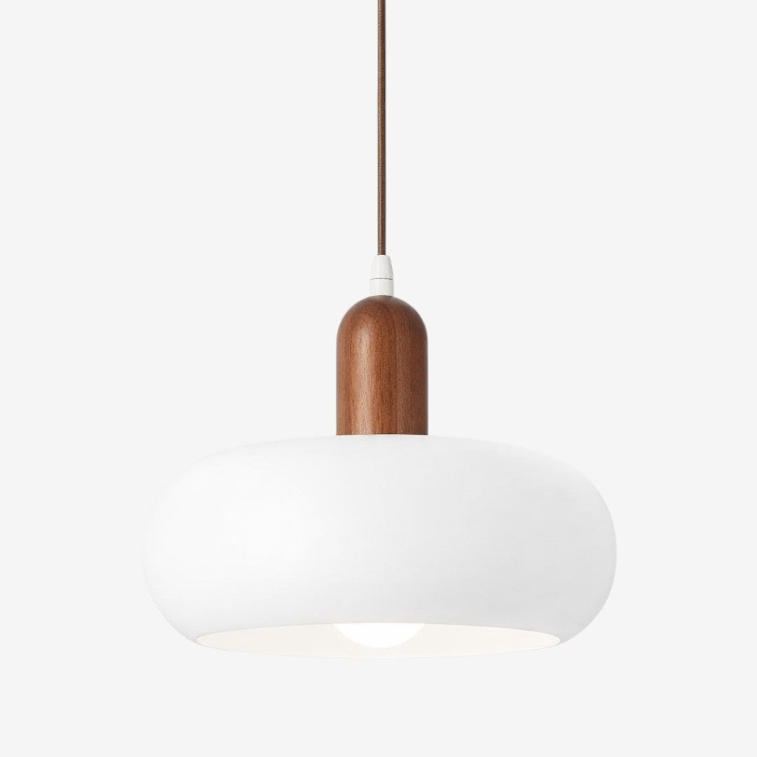 Cream Pendant Lamp – Scandinavian Minimalist Soft Toned Design