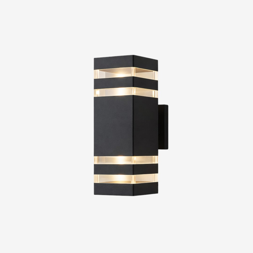 Two Way Outdoor Wall Lamp – Modern Up And Down Architectural Design