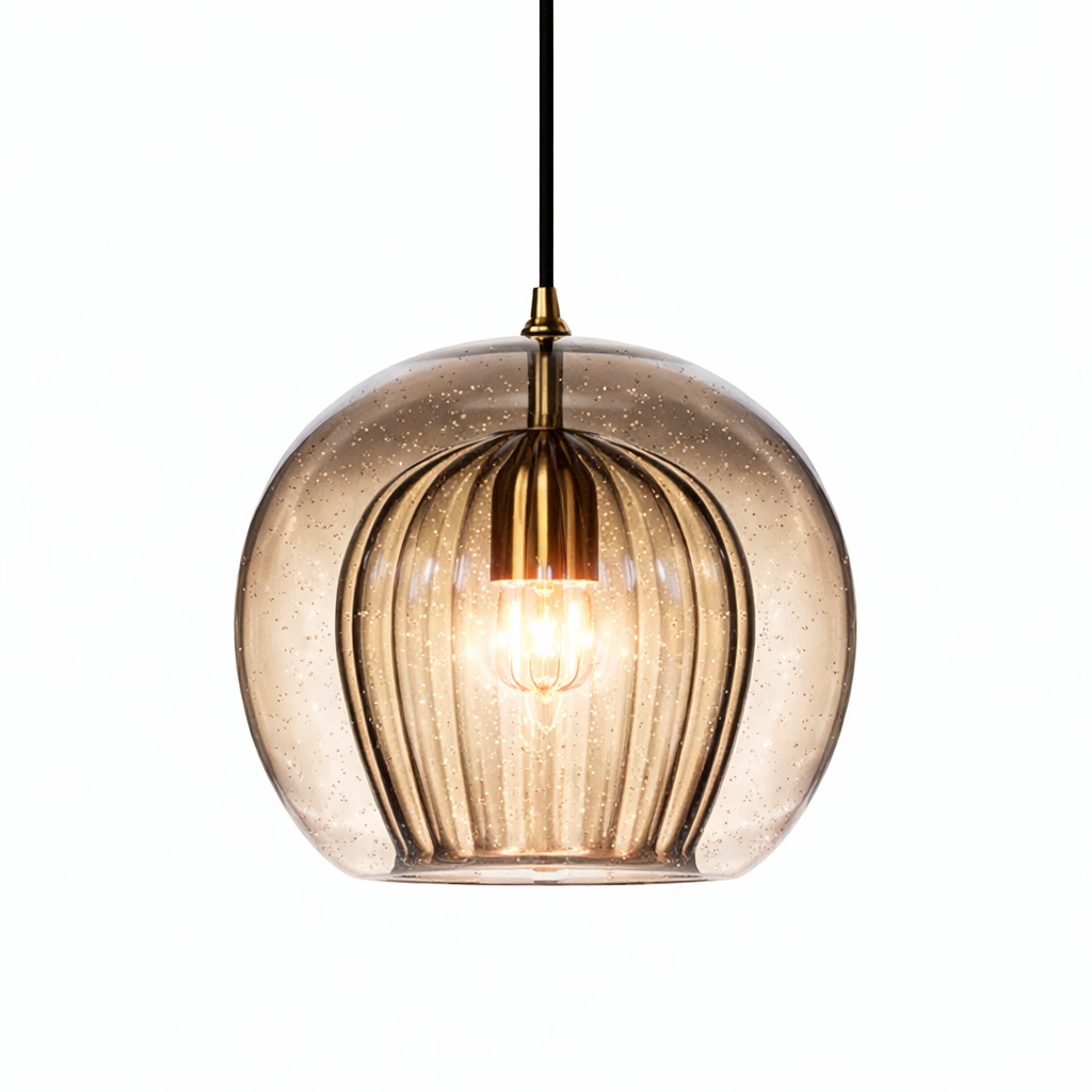 Minimalist Kitchen Island Pendant Lamp – Slim Linear Design With Warm Focused Glow