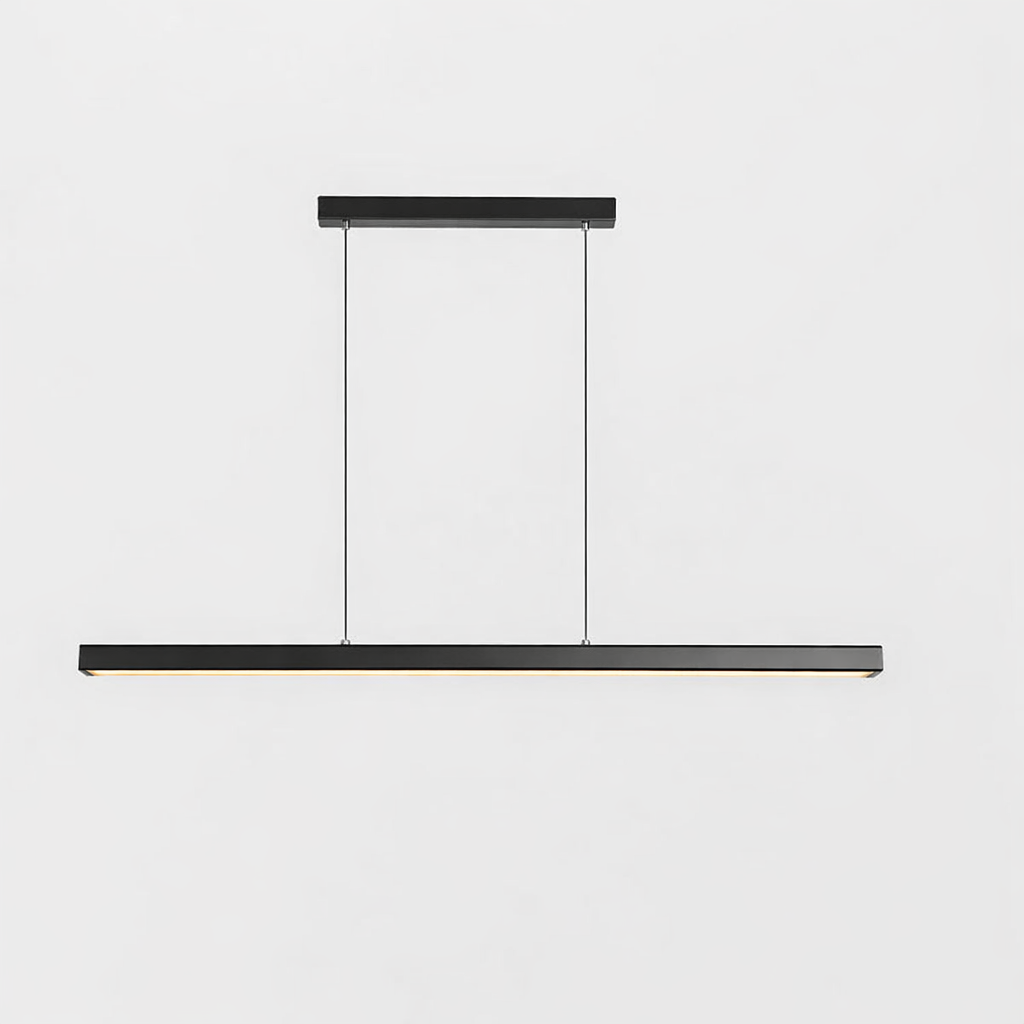 Linear LED Pendant Lamp – Minimalist Functional Design For Dining And Workspaces
