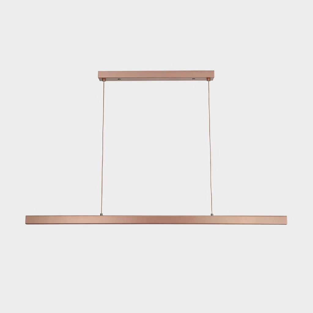 Linear LED Pendant Lamp – Minimalist Functional Design For Dining And Workspaces
