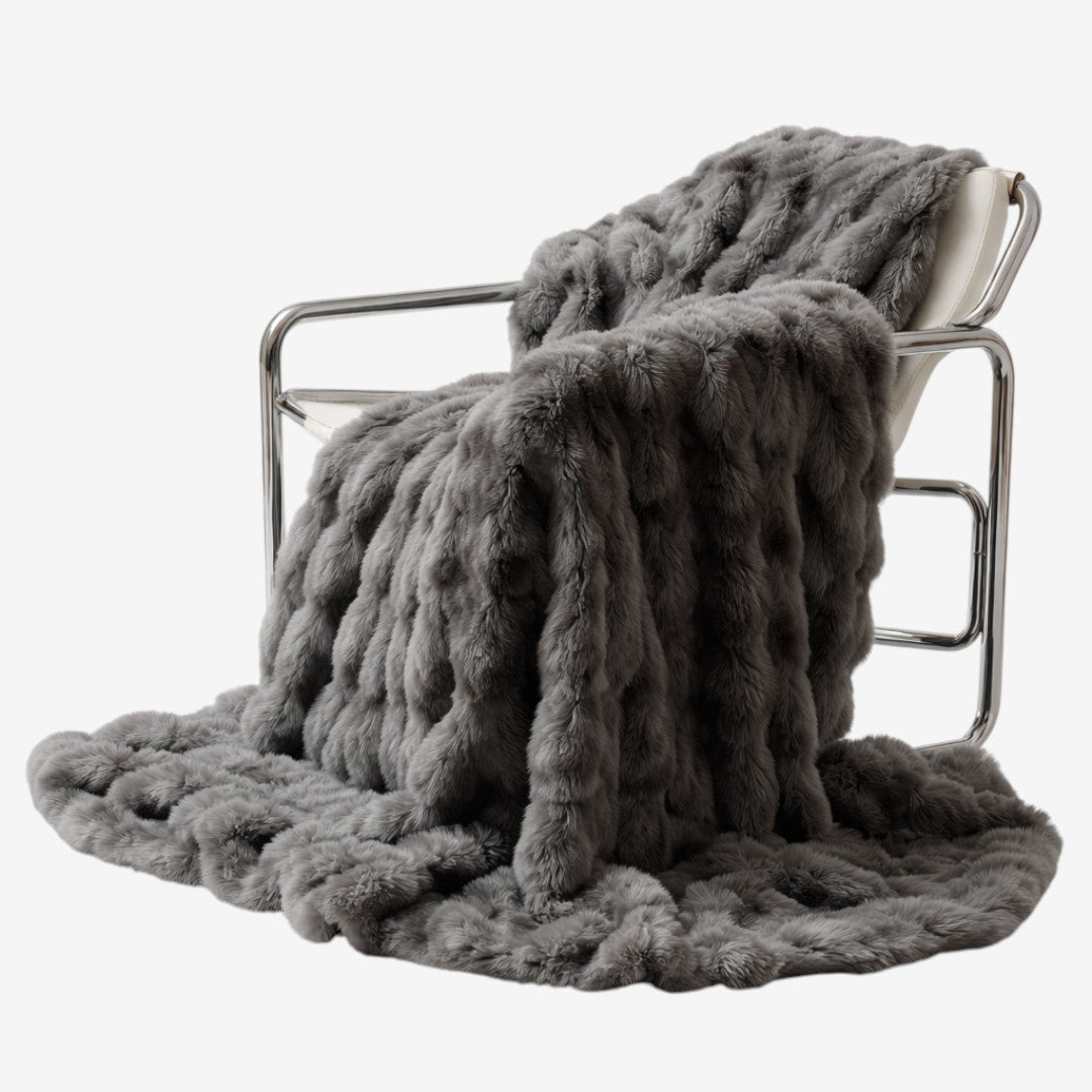 Soft Fleece Throw Blanket – Machine Washable Cozy Home Comfort