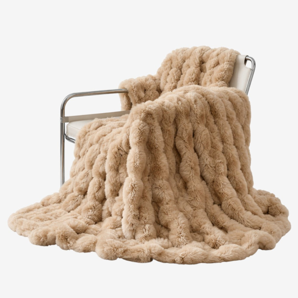Soft Fleece Throw Blanket – Machine Washable Cozy Home Comfort