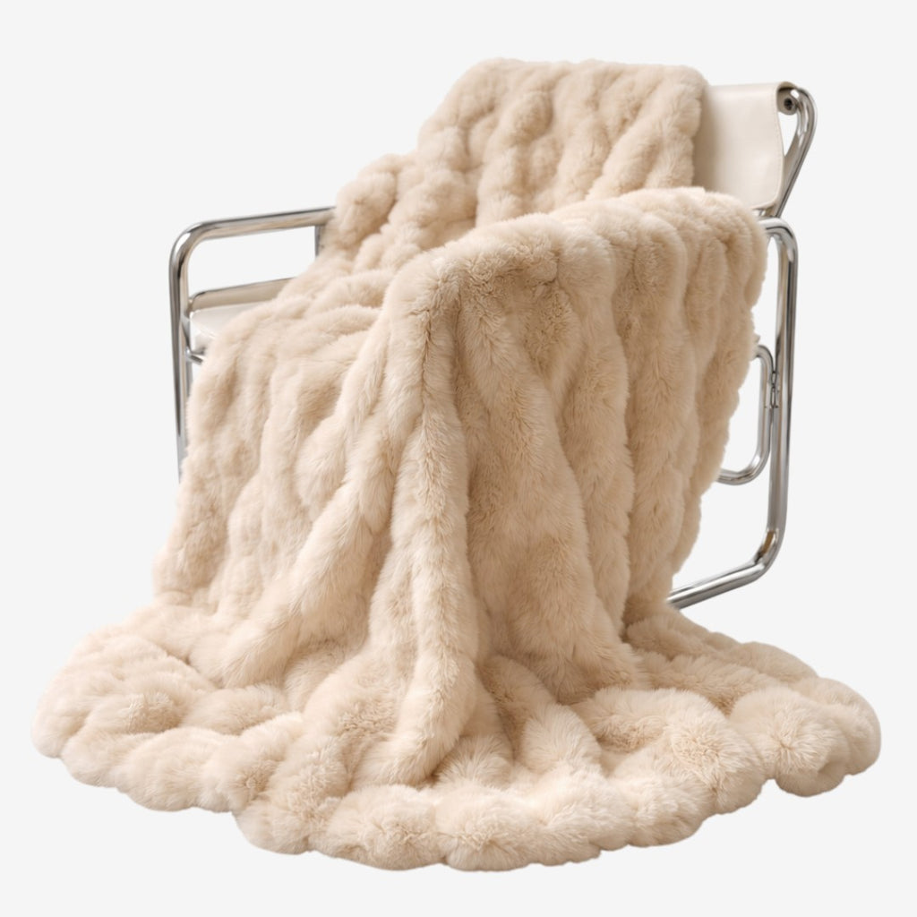 Soft Fleece Throw Blanket – Machine Washable Cozy Home Comfort