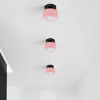 Vintage Fabric Ceiling Light