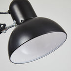 LED Clip On Table Lamp Metal Iron | Modern Minimalist Style | Precision Focused Lighting for Desks, Shelves and Workspaces