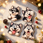 2026 Christmas Advent Calendar for Dogs 24-day Countdown With a Husky Theme For Dog Lovers