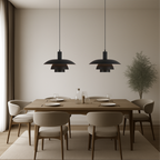 Metal LED Pendant Lamp – Danish Scandinavian Minimalist Dimmable Design