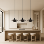 Metal LED Pendant Lamp – Danish Scandinavian Minimalist Dimmable Design