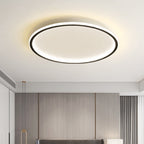 LED Ceiling Light Aluminium and Iron | Minimalist Scandinavian Style | Soft Ambient Glow for Living Spaces and Bedrooms