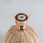 Nordic Rattan Table Lamp
