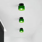 Vintage Fabric Ceiling Light