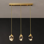 Crystal Brass Pendant Light