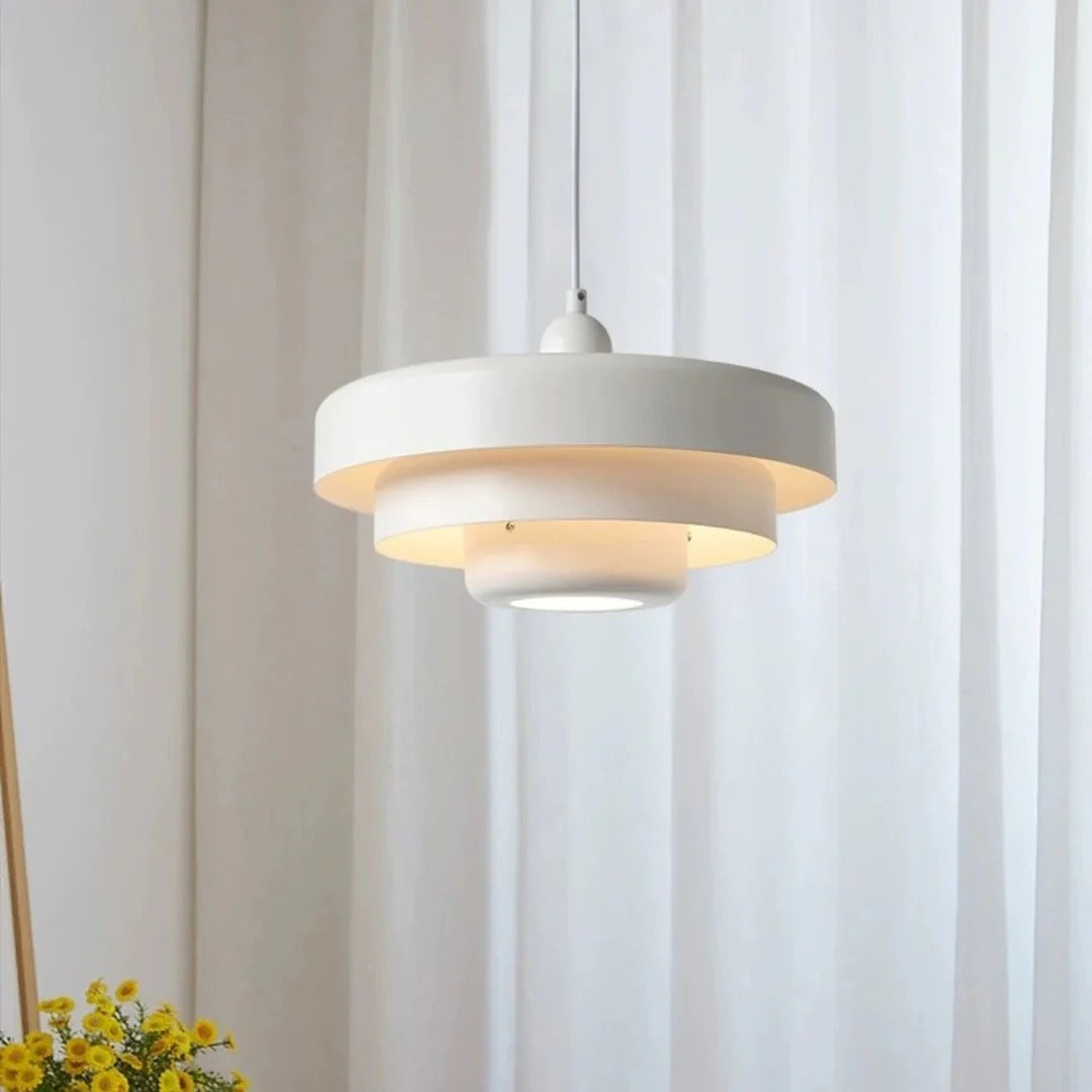 Layered Metal Pendant Light