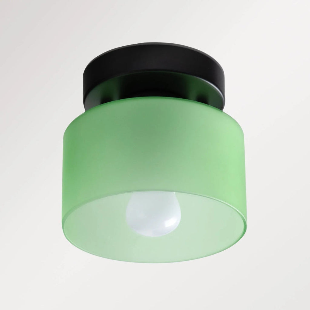 Vintage Fabric Ceiling Light