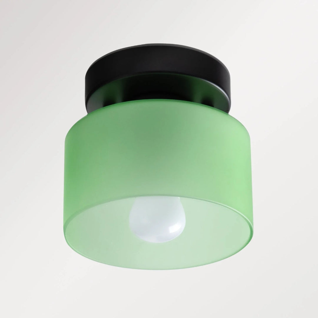 Vintage Fabric Ceiling Light