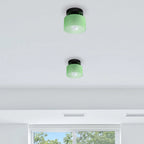 Vintage Fabric Ceiling Light