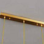 Crystal Brass Pendant Light