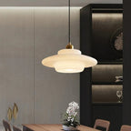 Modern Round Glass Pendant Light