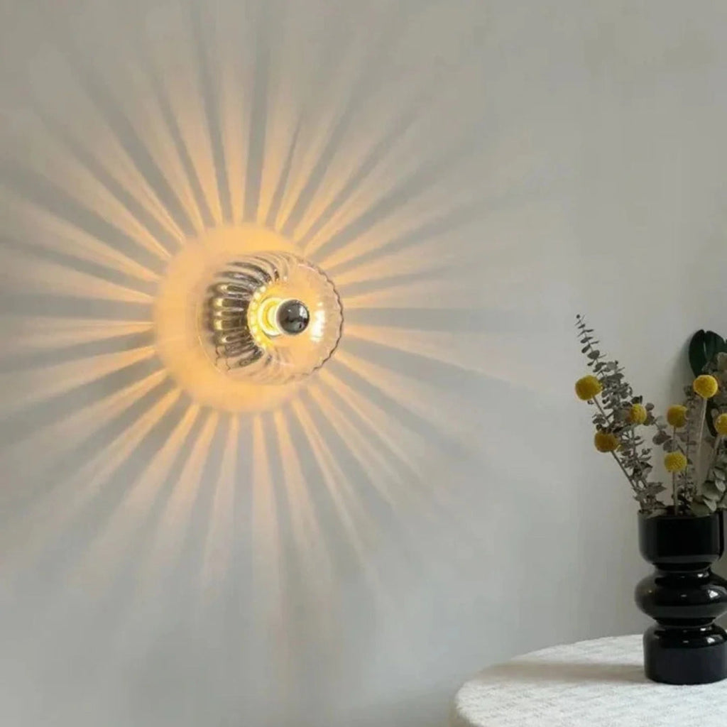 Bauhaus Glass Wall Light