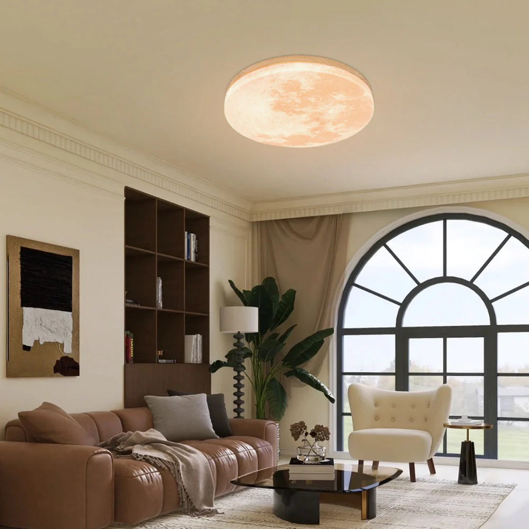 Minimalist Moon LED Ceiling Light