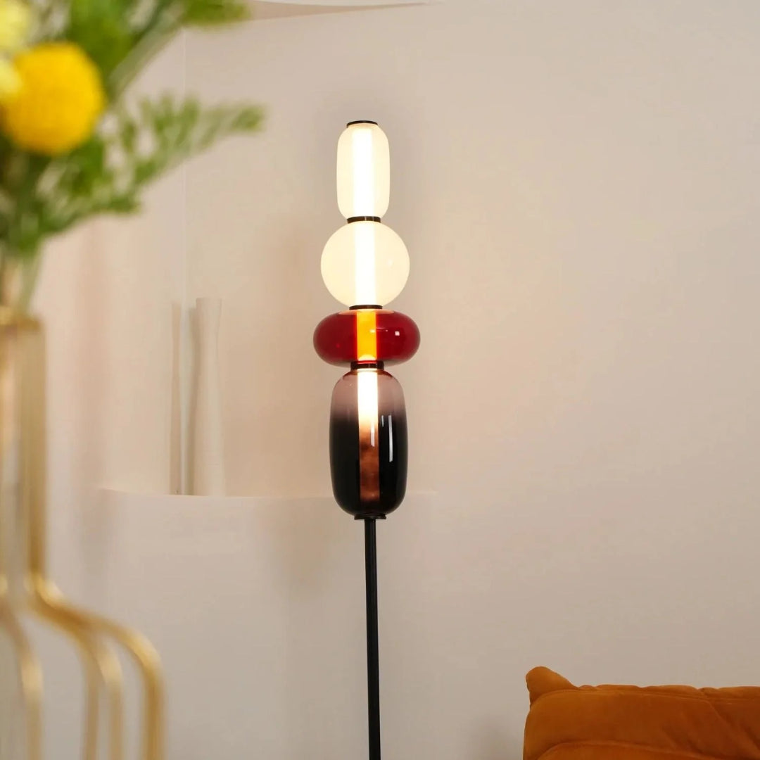 Modern Glass Floor Lamp