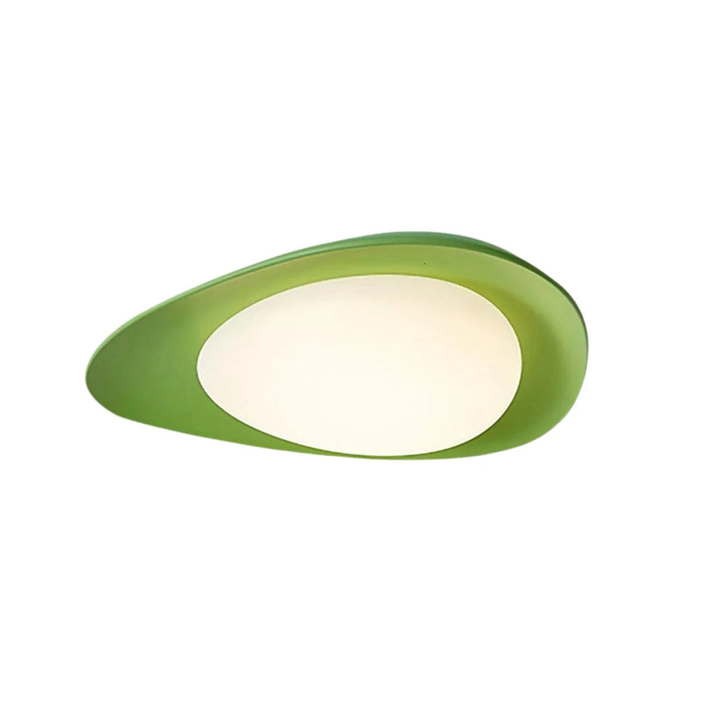 Contemporary Leaf-Shaped LED Ceiling Light