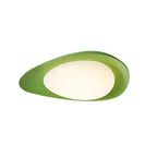 Contemporary Leaf-Shaped LED Ceiling Light