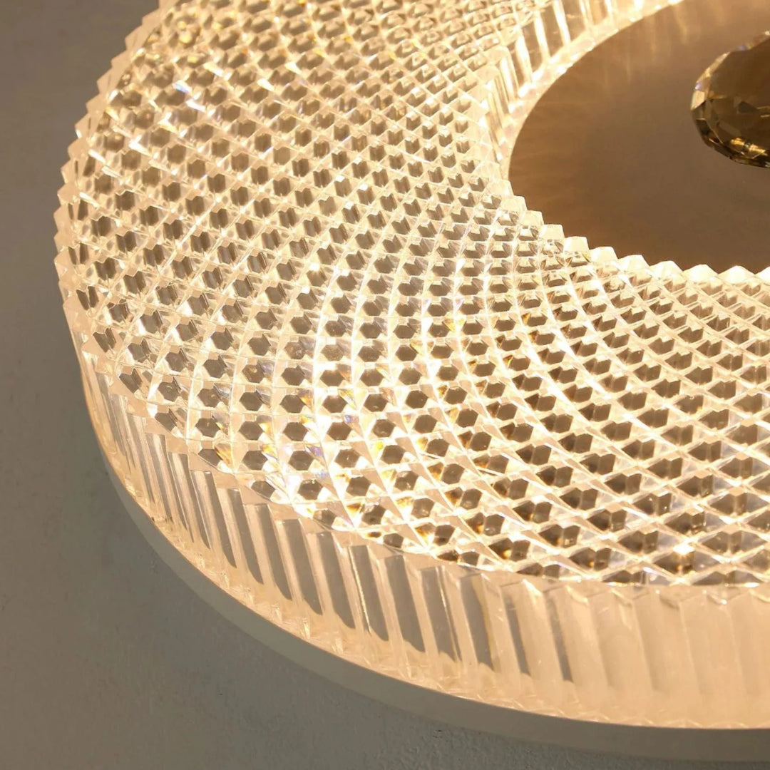 Crystal Round Ceiling Light