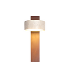 Wabi Sabi Travertine Indoor Wall Lamp