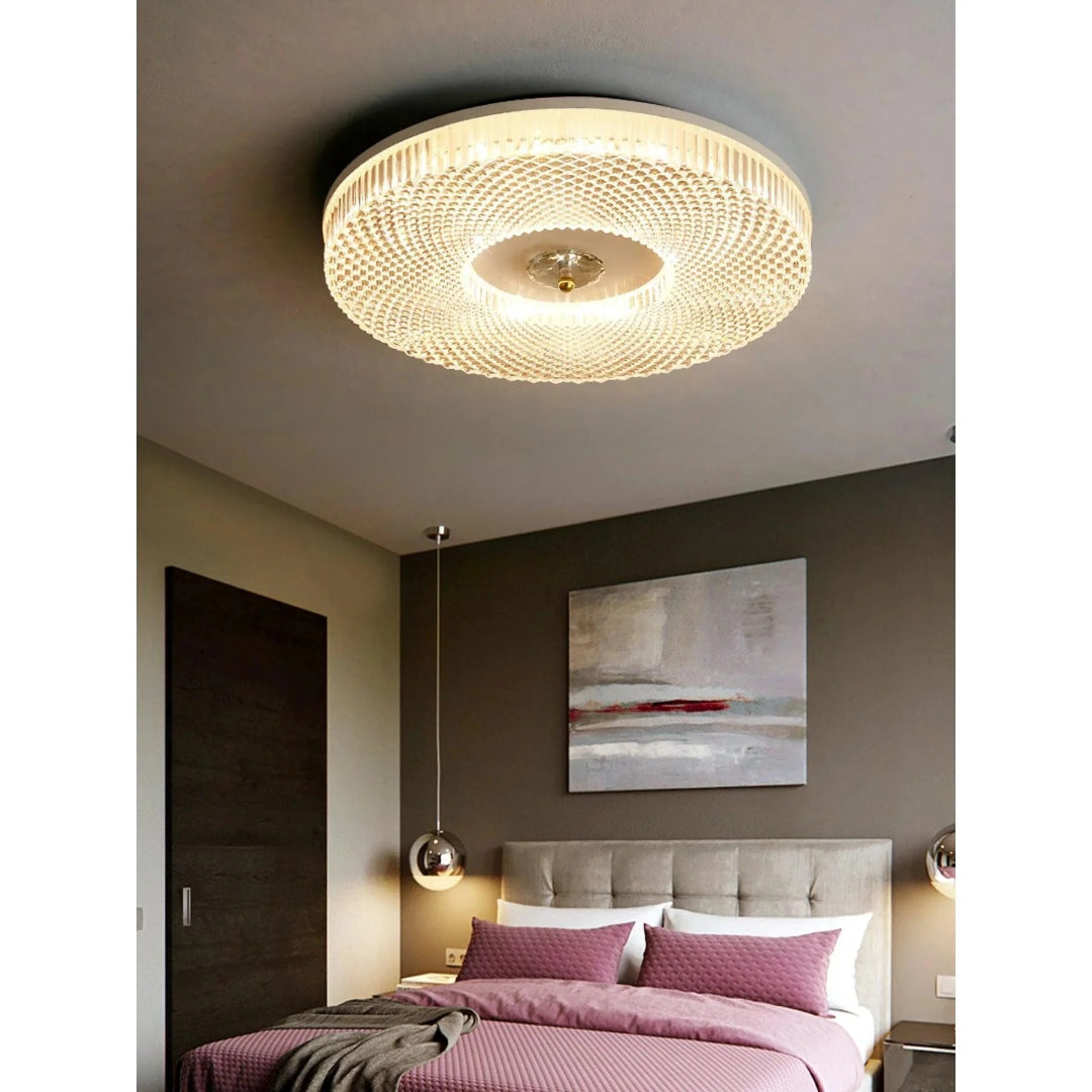 Crystal Round Ceiling Light