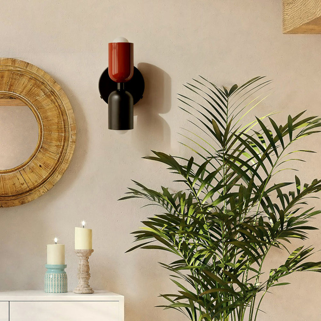 Color Accent Wall Lamp – Sculptural Modern Artistic Design