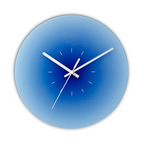 Sunset Glass Design Wall Clock