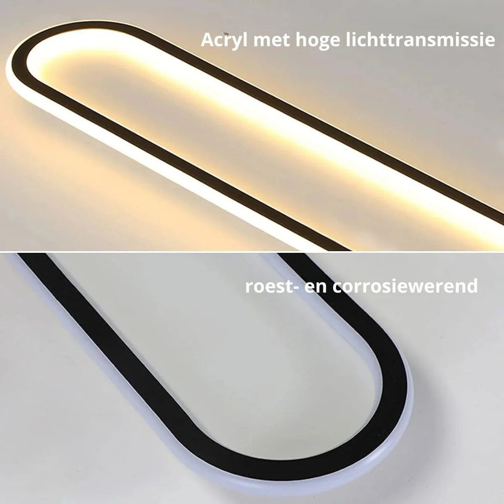 Modern Oval LED Ceiling Light