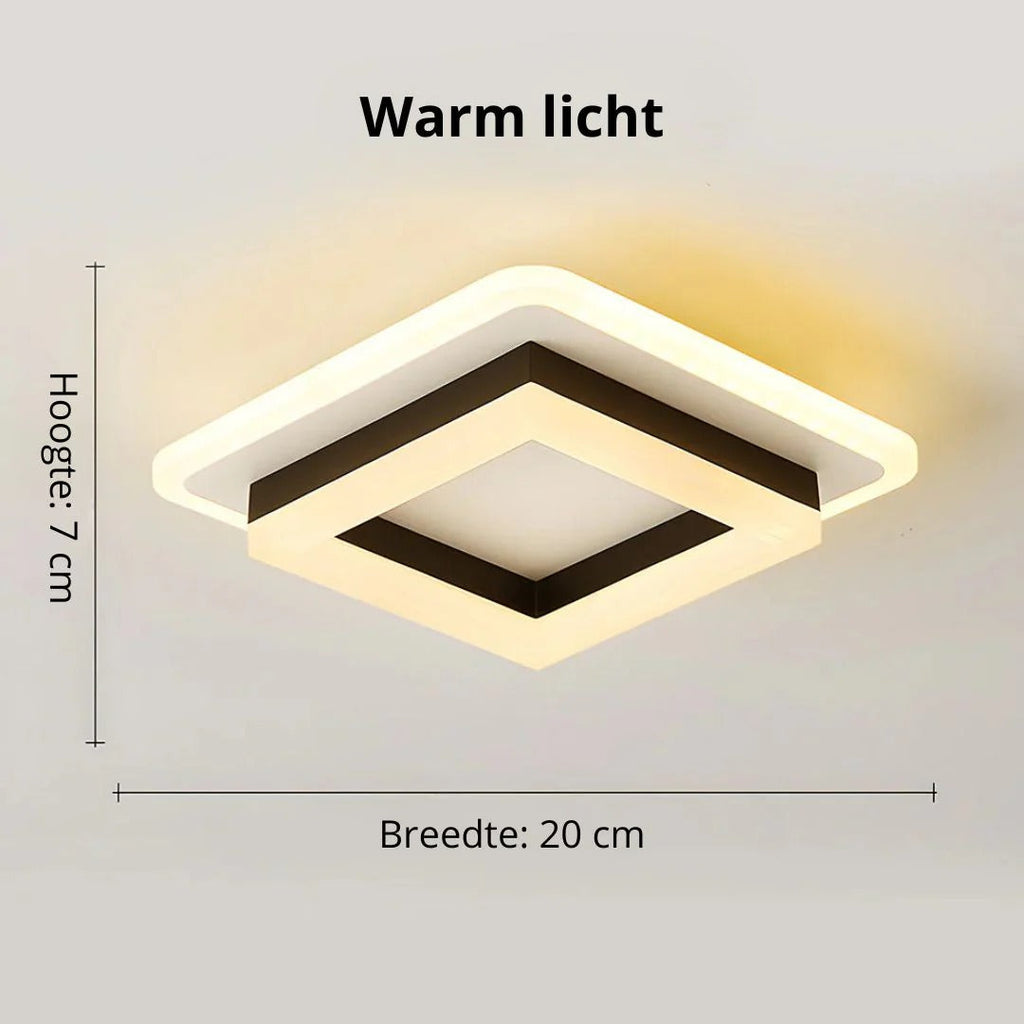 Contemporary Square LED Ceiling Light