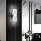 Contemporary Crystal Glass Wall Light