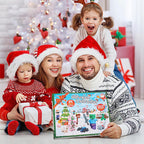 2026 Christmas Advent Calendar with 29 Building Block Figures - 24 Day Holiday Countdown Toy Set for Kids and Collectors