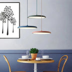 Minimalist Round Metal Pendant Light